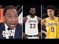 Stephen A. heated LeBron James hypes up Kyle Kuzma, believes he will take a &quot;giant leap&quot; this season