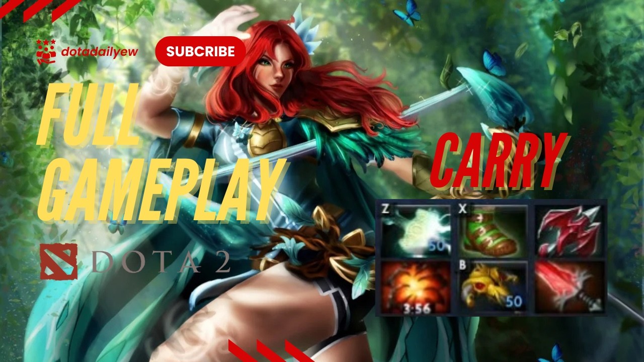 FULL GAME WINDRANGER CARRY DOTA 2 patch 7.40c