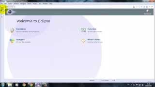 Crear un proyecto y una clase en Eclipce