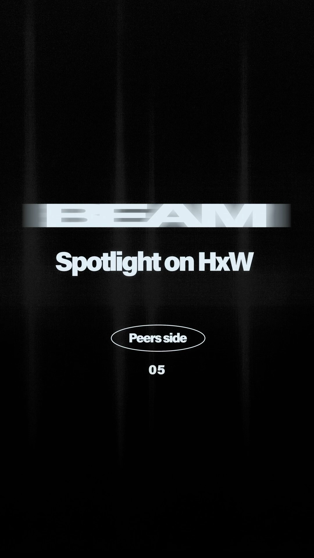 ? 호시X우지 활동에 대한 응원 한 마디 | ????: Spotlight on HxW [Peers side] #HxW #호시X우지 #BEAM #동갑내기 #96ers
