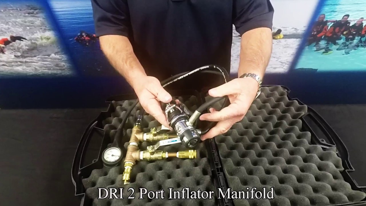 DRI 2 Port Lift Bag Manifold