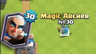 CAN LVL 30 MAGIC ARCHER THREE CROWN LVL 2 KING TOWER?