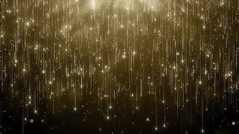 Gold Particles Background Stock Motion Graphics