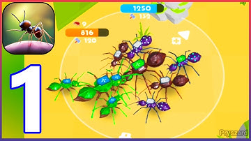 Ants Empire io: Bug Army - Android Gameplay Part 1 Ants Underground Kingdom Ants War Army Commander