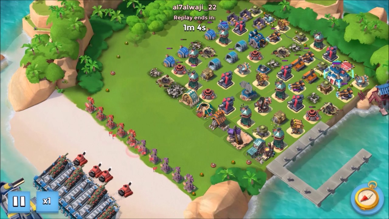 Boom Beach Sgt. Brick Scanks