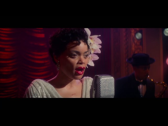 sachin and babi light blue dress Andra Day On Nude Scenes In The US vs Billie Holiday main image 1