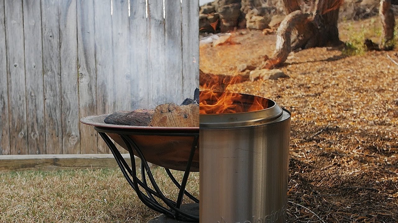 Less Smoke with Solo Stove Bonfire YouTube