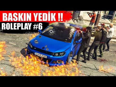 GTA 5 ROLEPLAY #6 MEKANIMIZI YAKIP MAHALLEYİ BASTILAR !!