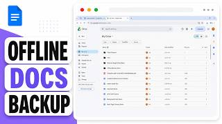 How to Download or Sync Google Docs Files for Offline Backup