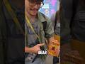 He ate the worlds hottest gummy bear for a pack of Pokemon cards.