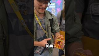 He ate the worlds hottest gummy bear for a pack of Pokemon cards.