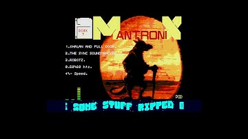 Atari ST Compacted Disk (CD) Scrollers [155] Mantronix CD #007