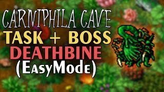 [LEVEL 18+] CARNIPHILA TASK (EasyMode) + DEATHBINE (Boss) | Diario do Fearwe