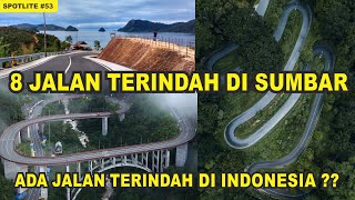 8  JALAN TERINDAH DI SUMBAR !! GAK PERLU JAUH JAUH BUAT HEALING !! INDAH KAN SUMBAR