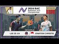 Lee zii jia  vs jonatan christie  live bac 2024 match watchalong with darence