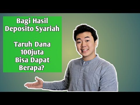Cara Menghitung Bunga / Bagi Hasil Deposito Syariah April 2021