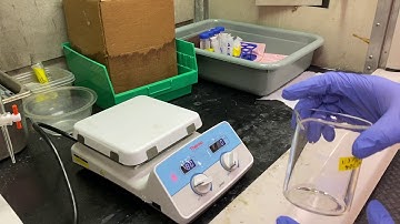 SJSU CHE163L biofuel part 9- Hot plate removing hexane