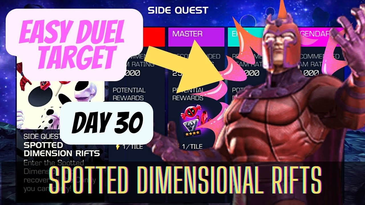 Red Magneto is Today's Duel target | Day 30 of spotted dimensional rifts legendary side quest! 