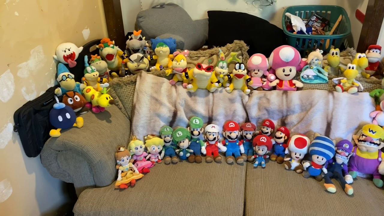 SBF My Mario Plush Collection YouTube