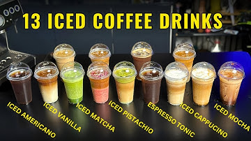 13 MUST-KNOW Iced Coffee Recipes | How to Make Iced Coffee Like a Barista!