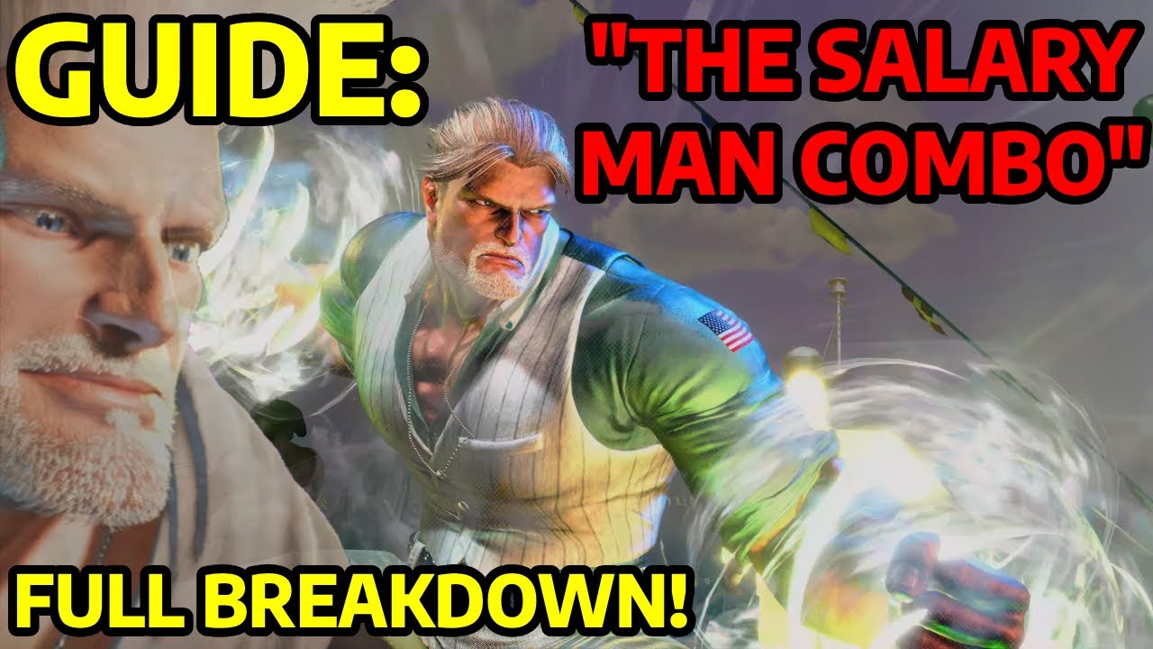 SF6 GUILE GUIDE: Комбо «Солдат» / Комбо LVL2/SA2