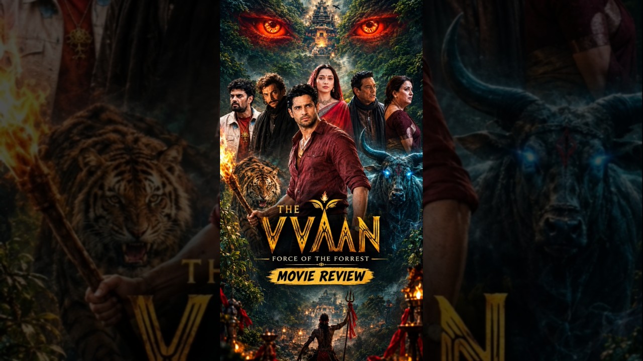 The Vvaan Force Of The Forrest Movie Review!💥🤯#shorts #TheVvaan #SidharthMalhotra #bollywood #review