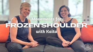 Frozen Shoulder Relief for Women 45+ || Fascia Exercises with Kaita