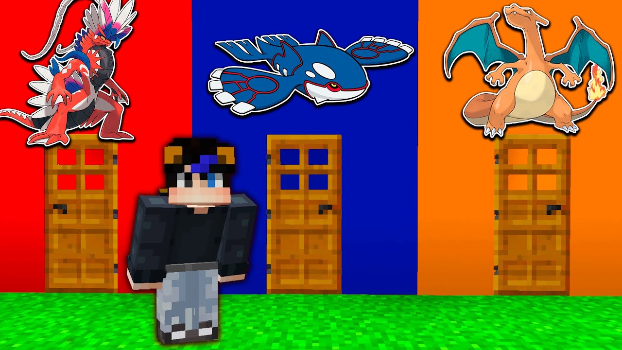 NO ELIJAS la PUERTA POKÉMON EQUIVOCADA en Minecraft Pixelmon!
