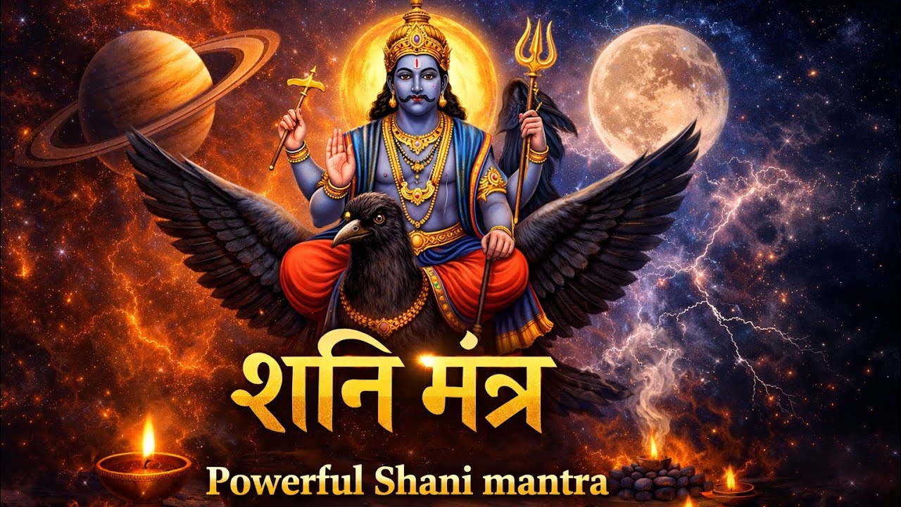 Powerful Shani Mantra | ॐ शं शनैश्चराय नमः | Shani Dev Mantra 108 Times | Remove Shani Dosh | 
