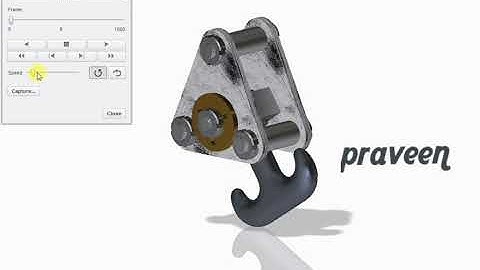 PTC Creo Parametric 3.0 - crane hook
