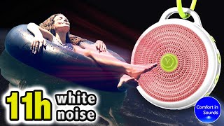 White noise black screen, fall asleep instantly, smooth white noise for sleeping, studying, relaxing