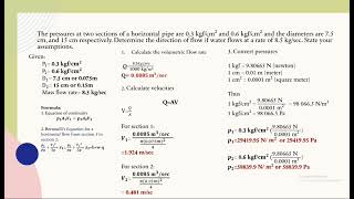 Team 9 Sample Problem: Flow Measurement Net Worth
