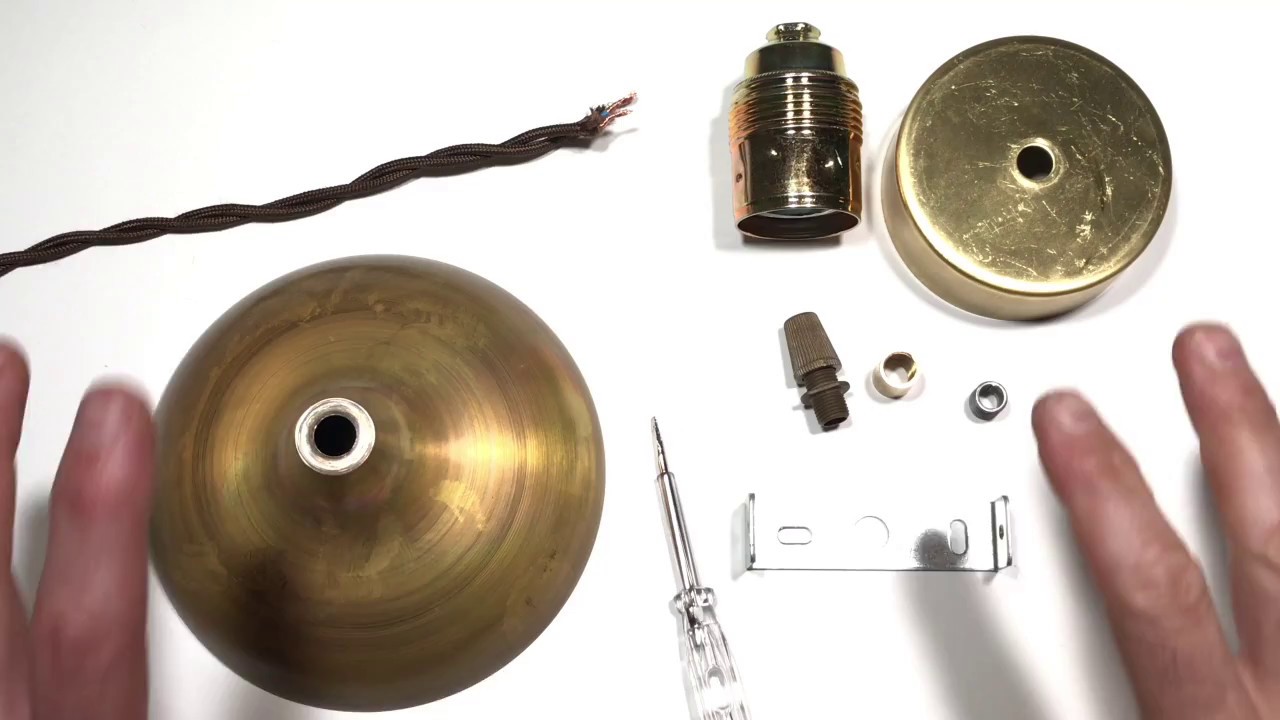 Qué accesorios necesito para montar una lámpara colgante de techo Blog de para montar y fabricar una | Accesorios y Recambios para fabricar lámparas
