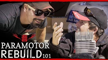 Paramotor Maintenance: How to Rebuild an Engine Yourself From BlackHawk WITH BLOOPERS!