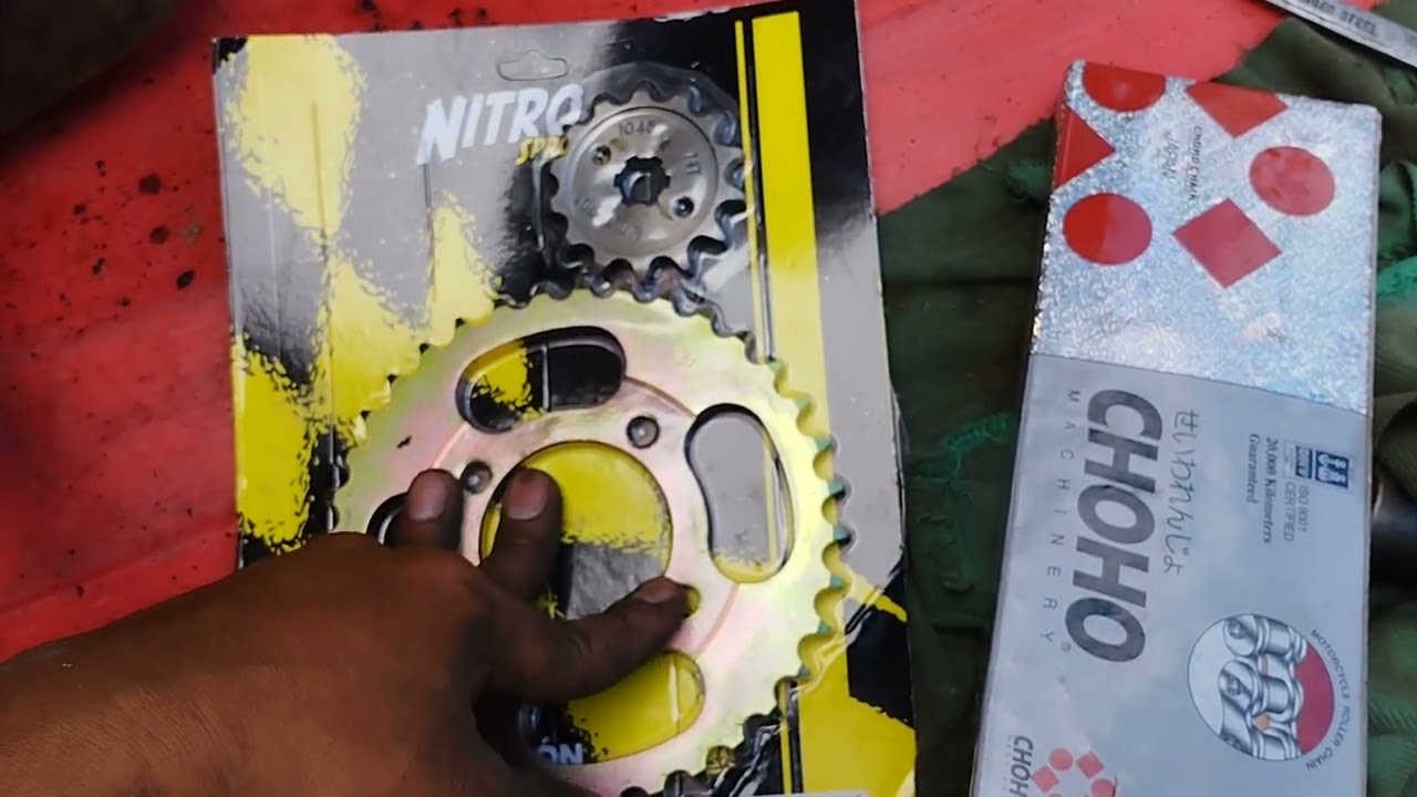 Cómo cambiar kit de transmisión o arrastre de una Gilera Smash 110cc (Zanella, Keller, Mondial,etc)