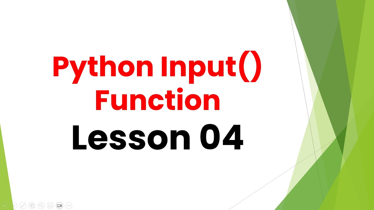 Python Input() Function Explained | Beginner Tutorial - YouTube