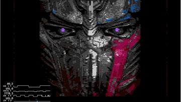 pure 15kHz 1 VBI ATARI POKEY plus RASTACONVERTER image and scroller