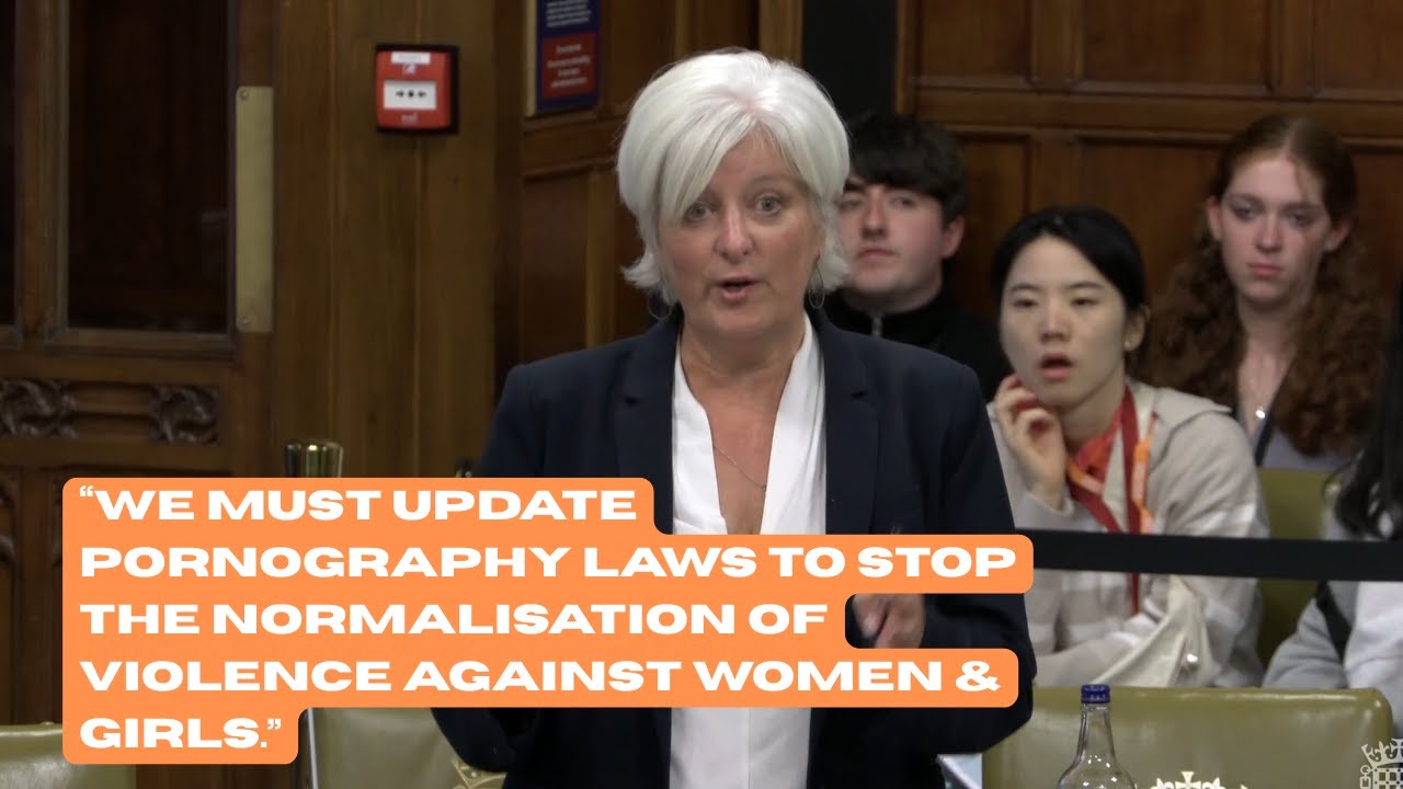 Watch my intervention about protecting young women and girls from sexual violence