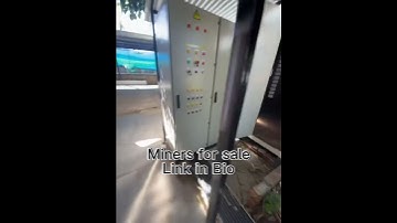 Bitcoin mining container in Asuncion, Paraguay Bitcoin miner hosting for $0.06 kWh Bitcoin Miners fo