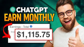 Earn $1000 Per Month with ChatGPT + Midjourney – EASY and REALISTIC Way