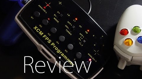 Review Of The XCM FPS Programmer Button Mapping For Xbox 360 And Ps3