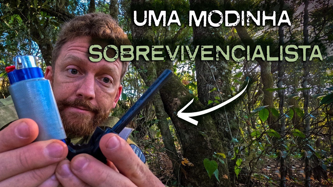 Por que Usar Pederneira em vez de Isqueiro ou Fósforo no Mato