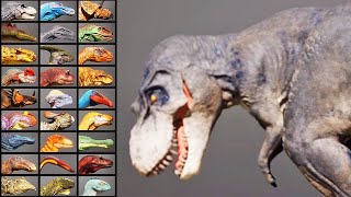 King of Bones - Dinosaur Fighting - T-Rex Vs. 26 Prehistoric Creatures | Eftsei Gaming screenshot 3