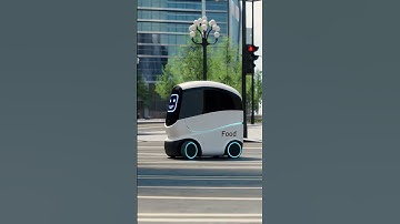 FUTURE FOOD DELIVERY. #robot