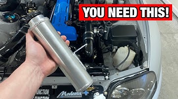 NightRun Garage Supra Coolant Overflow Tank!