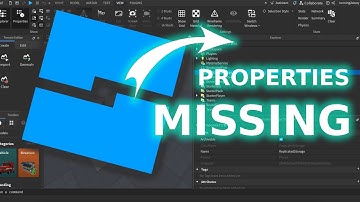 ROBLOX Studio Properties Tab Is Missing / Not Showing (How To Open Properties Tab, Get It Back)