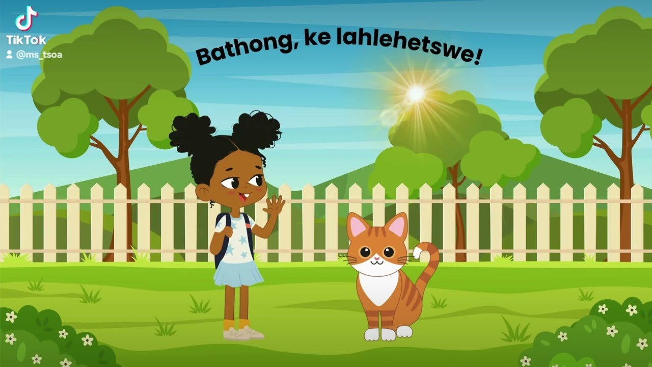 Sesotho story on loss and grief :Bathong, ke lahlehetswe!