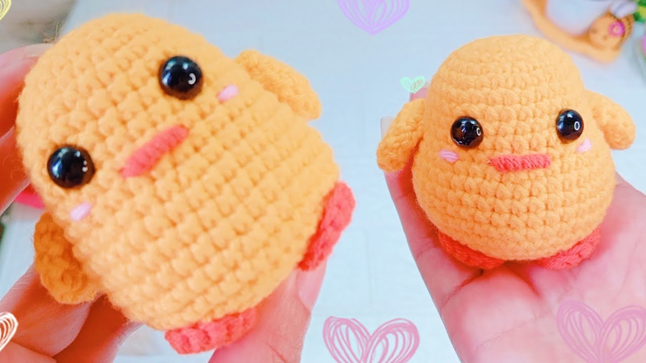 Pollito Amigurumis Faciles Paso A Paso Pollito Playero Tejido A Crochet ??( Amigurumi)