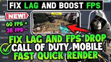 CALL OF DUTY SEASON 2 | CONFIG EXTREME 60FPS IN COD MOBILE FIX LAG AND FPS DROP | CONFIG CODM