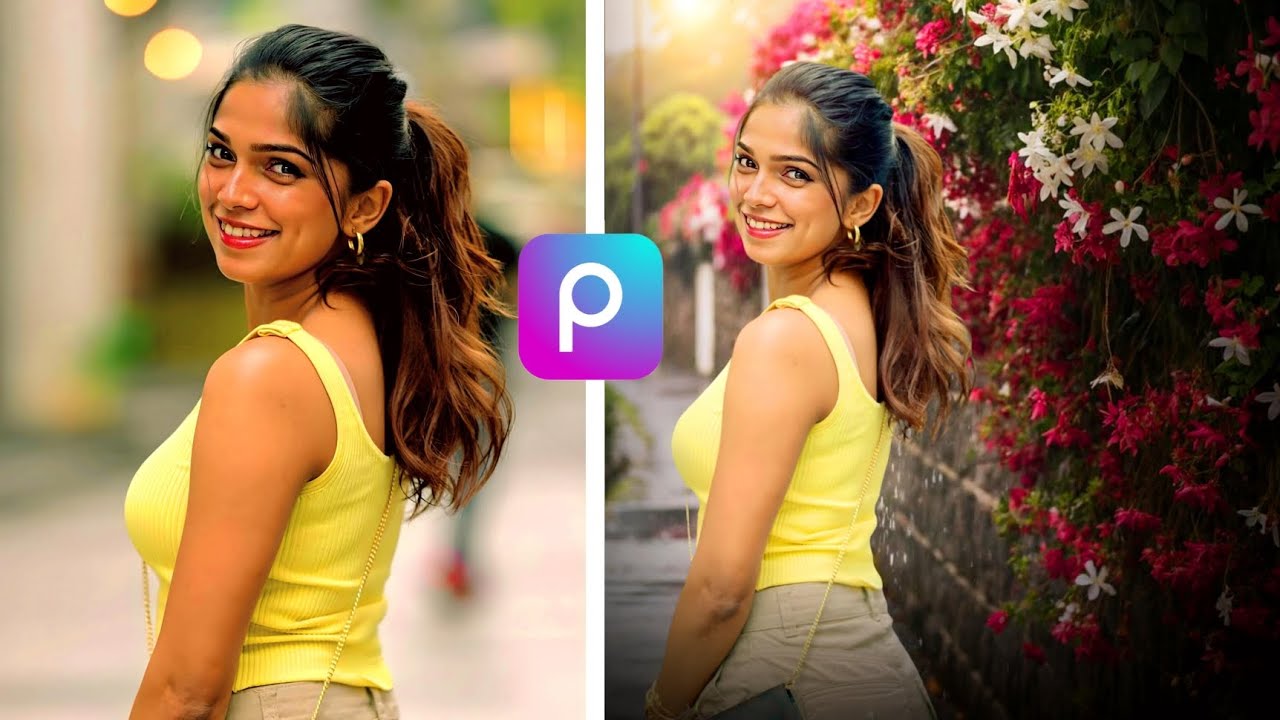 PicsArt background change cinematic style ll background change new style video 
